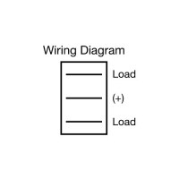 Standrd 12V On/On Switch Ivory Bell Rv - 12655 - 342-12655F1